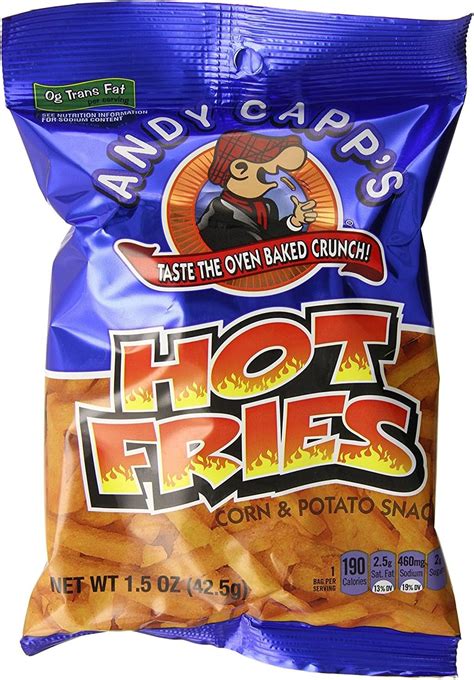 Amazon.com: Andy Capp's Hot Fries, 3 Oz, 7 Pack : Grocery & Gourmet Food