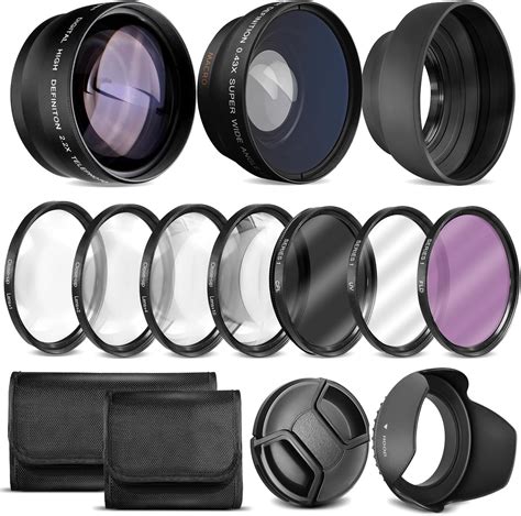 Ultra Deluxe Lens Kit for Canon Rebel T3, T5, T5i, T6, T6i, T7i, EOS ...