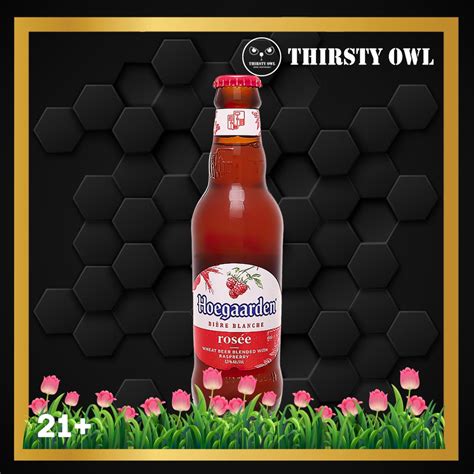 Jual Hoegaarden Rosee Belgian Wheat Beer Raspberry Bir 250ml | Shopee ...