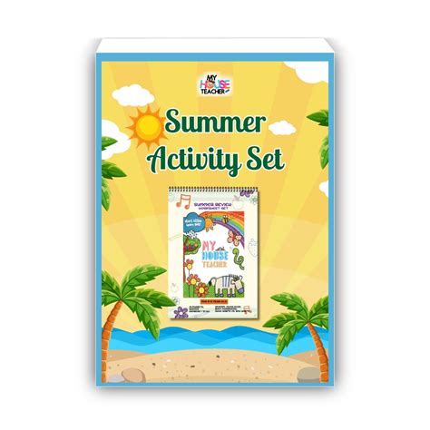 All in One Concept Colorful Summer Worksheet Set – My House Teacher