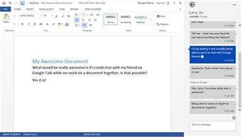 Microsoft allows chat with Google contacts within Outlook.com