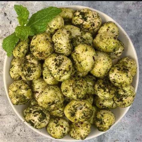 Flavored & Roasted Makhana Jumbo, Pudina Flavor 100g, Healthy Snacks ...