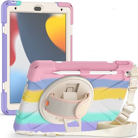 ProElite Rugged 3 Layer Armor case Cover for Apple iPad 10.2" 9th Gen ...