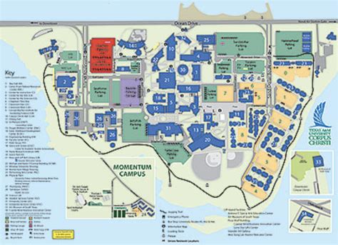 Tamucc Map