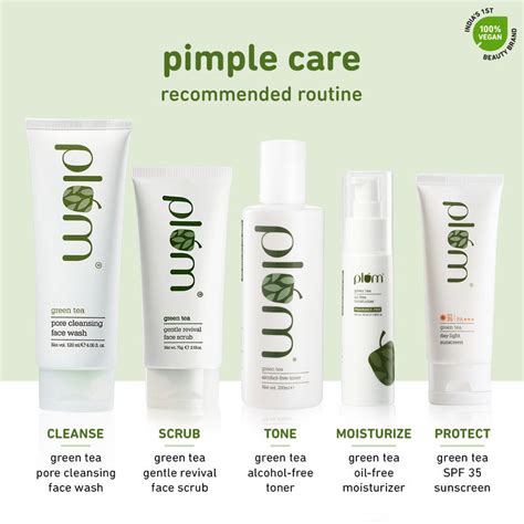 Buy Plum Green Tea Gentle Revival Face Scrub Online