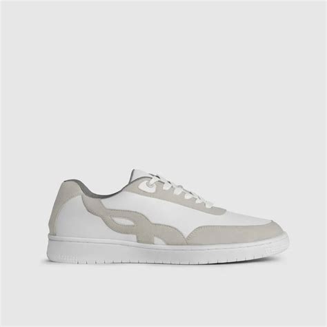 Ethik Vegan Bridge | White Sneakers Men| Grip Outsole