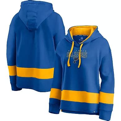 Women's Fanatics Branded Blue/Gold St. Louis Blues Colors of Pride ...
