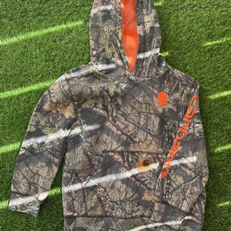 Carhartt kids camo hoodie #kidswear | Depop