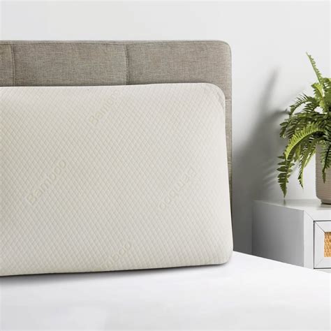 Buy MEMOIR Slim Bamboo Memory Foam Pillow from Memoir at just INR 2099.0