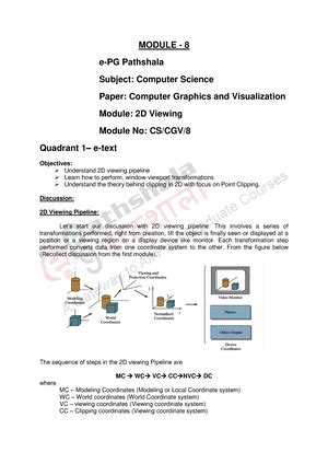 UNIT-II EG - NOTES - PROJECTION OF POINTS A Point P is 15 mm Above H ...