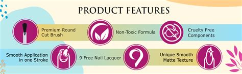 MI FASHION Soft Smooth Unique Matte Finish Nail Polish Combo Sets Of 4 ...