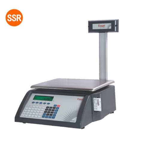 SI-810 LPR Pole Type Barcode Label printing Scale | SSR SOLUTIONS