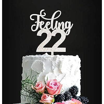 Feeling 22 Cake Topper, Milestone Birthday Cake India | Ubuy