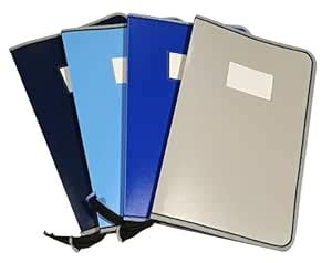 Shining Zon Zipper Display Book Folder for Documents, Certificates ...