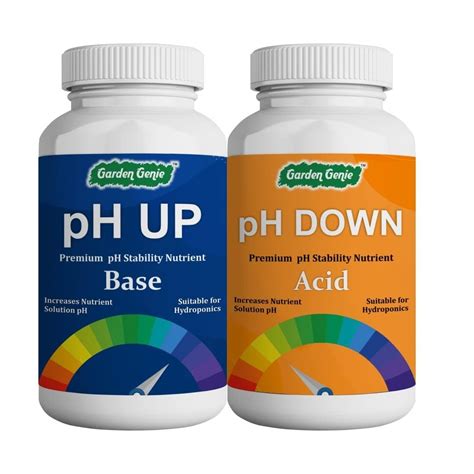 Garden Genie Ph Up Down Solution For Hydroponic Systems, Hydroponic ...