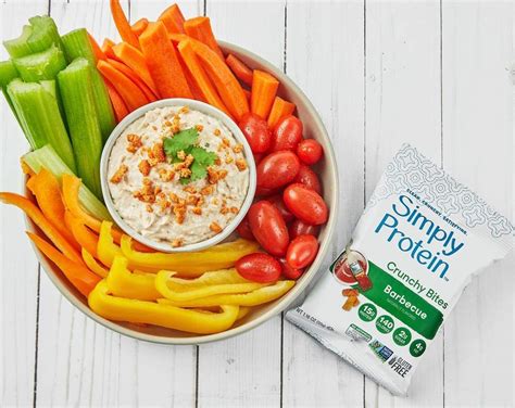 Buy SimplyProtein Protein Chips (Barbecue). Crunchy Vegan Chips made ...