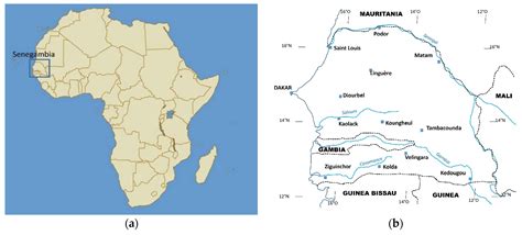 Niger River Africa Map