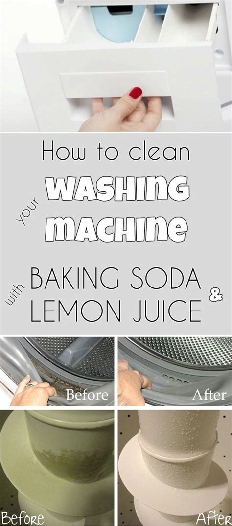 Image result for Using Baking Soda to Clean Washing Machine