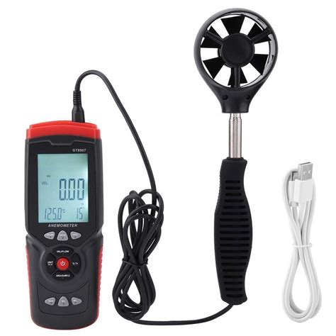 Walfront Anemometer Wind Speed Meter, GT8907 Wind Meter Wind Speed ...