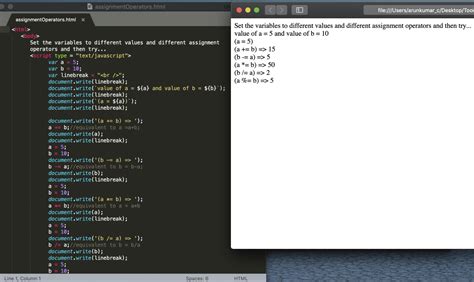 JavaScript Operator 的图像结果