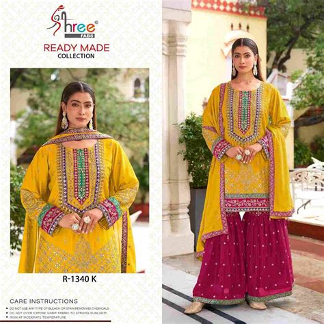 SHREE FABS HIT DESIGN R-1340 COLOURS VOL-4 BY SHREE FABS R-1340-K TO R ...