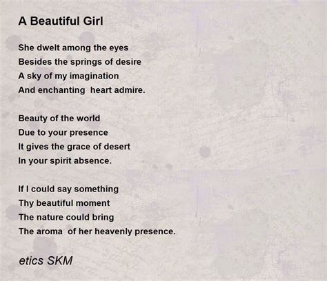 Beautiful Girl Poems And Quotes 30 Poems About Life For Pretty Much