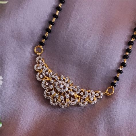 925 Silver Peony Mangalsutra – Sica Jewellery