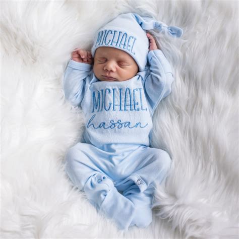 Baby Boy Clothes, Baby Boy Coming Home Outfit, Baby Boy Gift ...