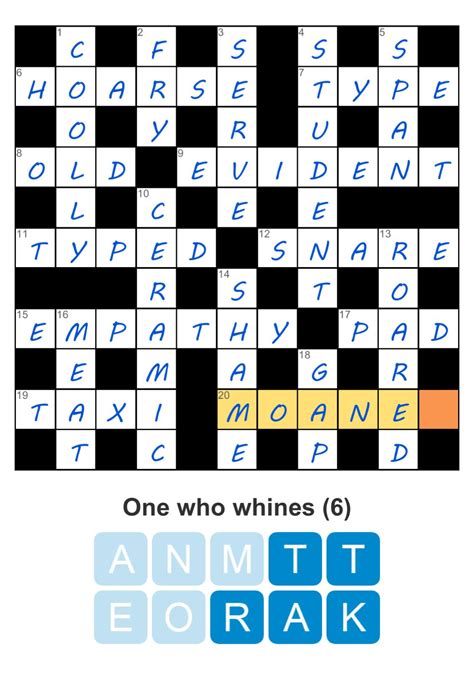 Puzzle Page Crossword June 30 2025 Answers - qunb