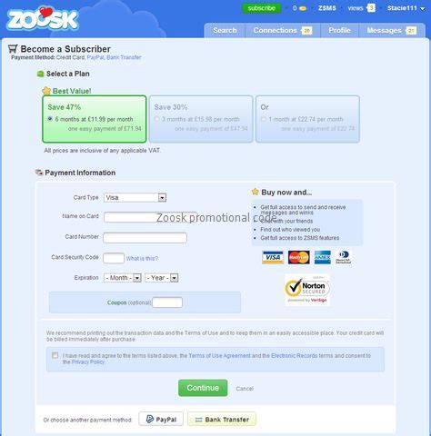 Image result for Zoosk Promo Code