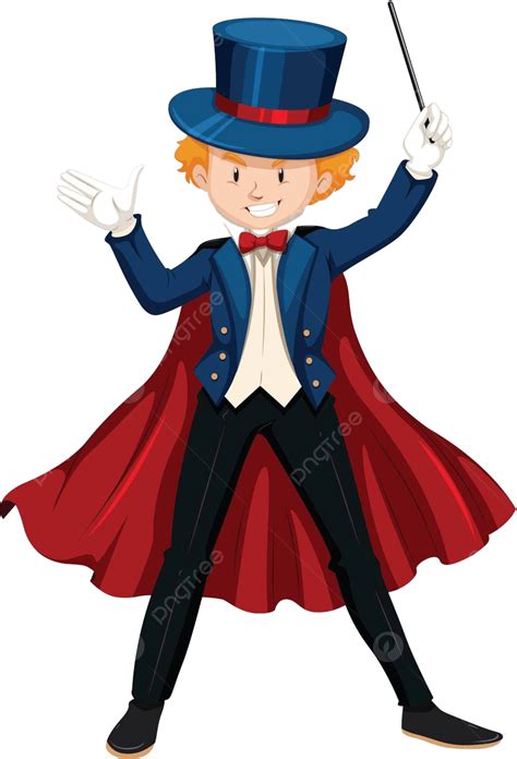 Magician Costume Clipart