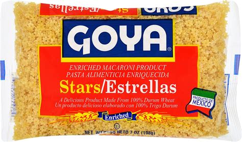 Buy Goya Foods Estrellas Stars Pasta, 7-Ounce Pack of 20 Online at ...
