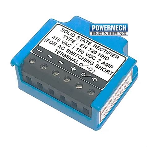 Emco Simplatroll Brakes - Solid State Brake Rectifier Manufacturer from ...