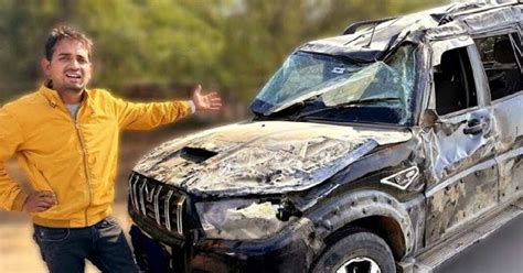 Mahindra Scorpio Classic of Mr Indian Hacker TOTALLED in Accident » Car ...