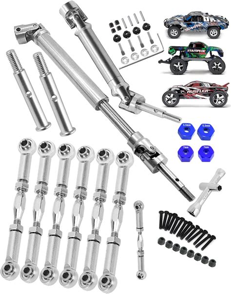 Amazon.com: HopsupRC CVD Upgrades Part for 1/10 Traxxas Slash/Rustler/Stampede/Hoss 2WD ...