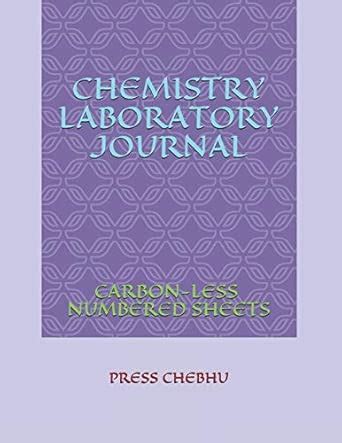 Chemistry Laboratory Journal: Unicorn Carbon Less Numbered Sheets ...
