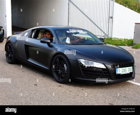 Audi R8 Matte Black Photography