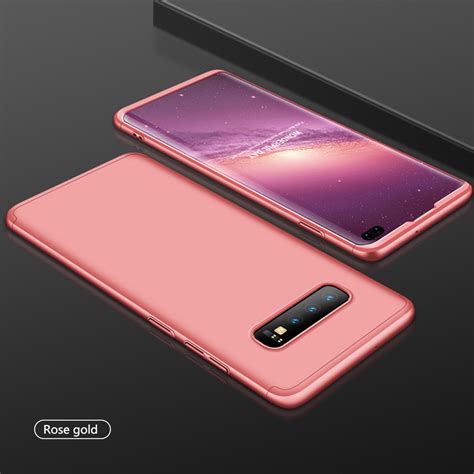 GKK ® Samsung Galaxy S10 Plus 3-in-1 360 Series PC Case Dual-Color ...