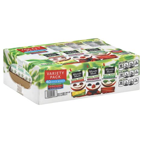Minute Maid Apple Juice Box