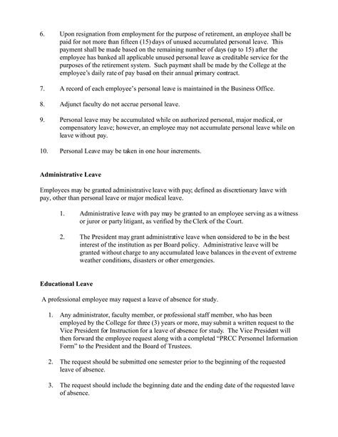 Employee leave | PDF