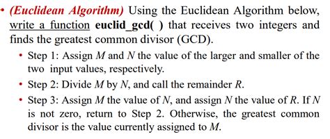 Image result for Euclidean Algorithm C