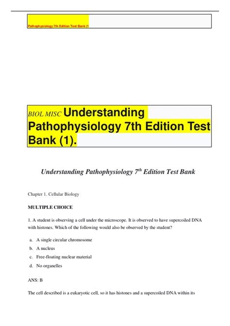Image result for Course Point Lippincott Pathophysiology Exam Test Bank
