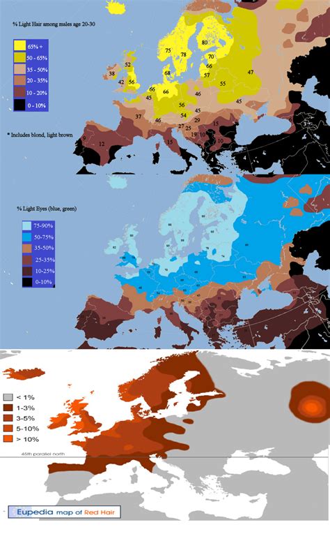 Image result for Eye Color Map Europe
