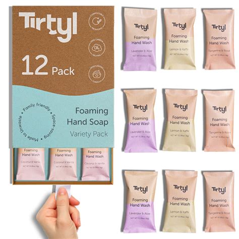 Buy Tirtyl Smart Soap Refills - Foaming Hand Soap Tablet 12 Pack - 96 ...