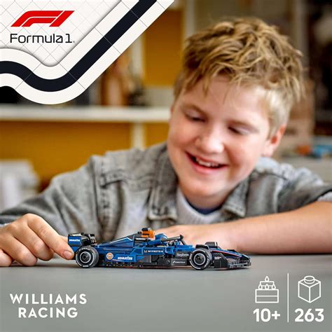 Buy LEGO Speed Champions Williams Racing FW46 F1 Race Car Building Kit ...