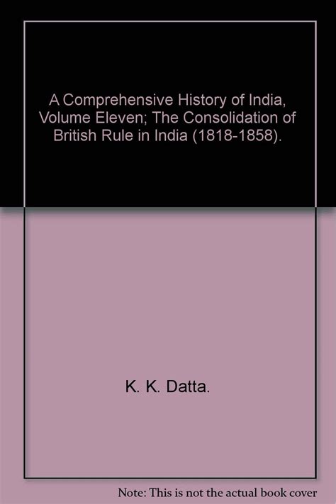 A Comprehensive History Of India Volume Eleven (A Comprehensive History ...
