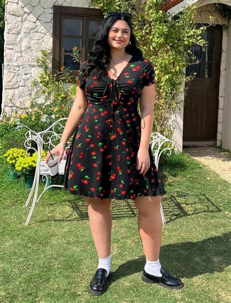 Curve - Cherry print dress 0xl 1x 2x 3x 4x $275 | Facebook