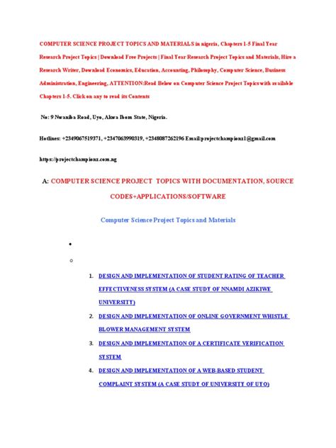 Project Topics for Computer Science 的图像结果