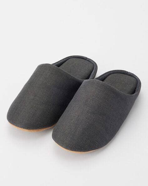 Buy Charcoal Grey Flip Flop & Slippers for Men by MUJI Online | Ajio.com