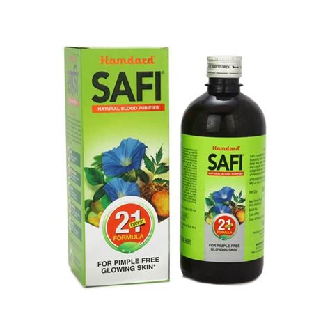 Hamdard Safi Syrup 500ml – Natural Blood Purifier for Clear Skin ...